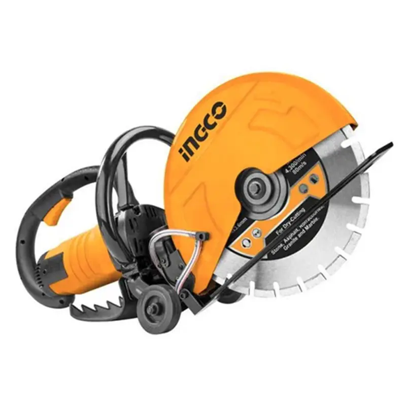 INGCO 355 mm Power Slot Cutter With 1 pc Cutting Disc, 4800 RPM (PC3558) 